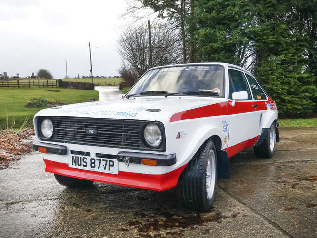 1976 Ford Escort Mk ll - Colin McRae Rally History-Sold