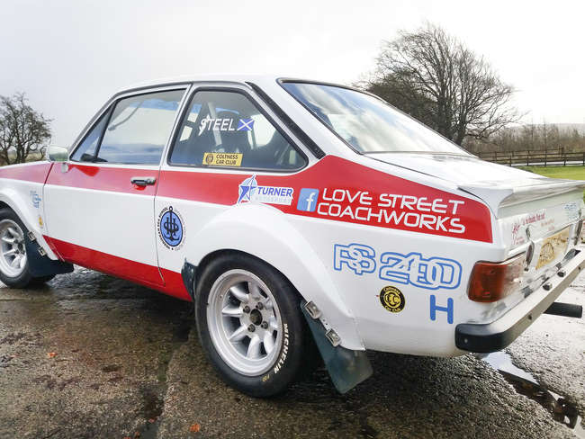 1976 Ford Escort Mk ll - Colin McRae Rally History-Sold