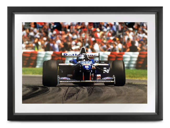 Williams F1 World Champion, signed Damon Hill OBE-Sold
