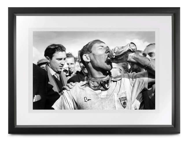 'Taste of Victory', signed Sir Stirling Moss OBE-Sold