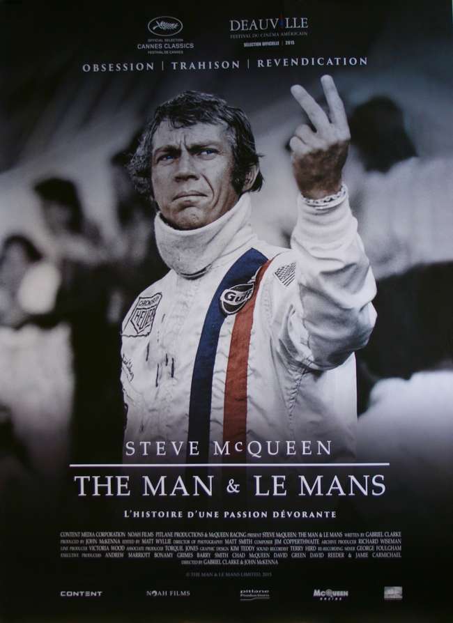 3 Steve McQueen Posters-Sold