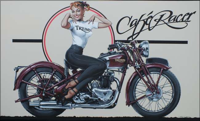 CafÃ© Racer-Sold