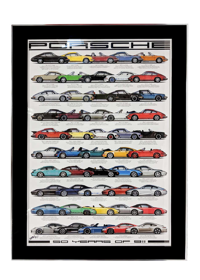 50 Years of 911 - by Steve Anderson-Auction Lot