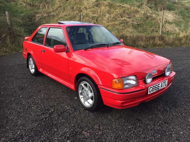 1989 Ford Escort RS Turbo S2-Sold