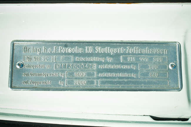 1973 Porsche 911 Carrera RS 2.7 Touring-Sold