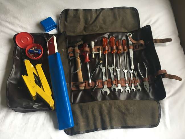 Ferrari Daytona 365 GTB/4 Complete Original Tool Roll-Sold