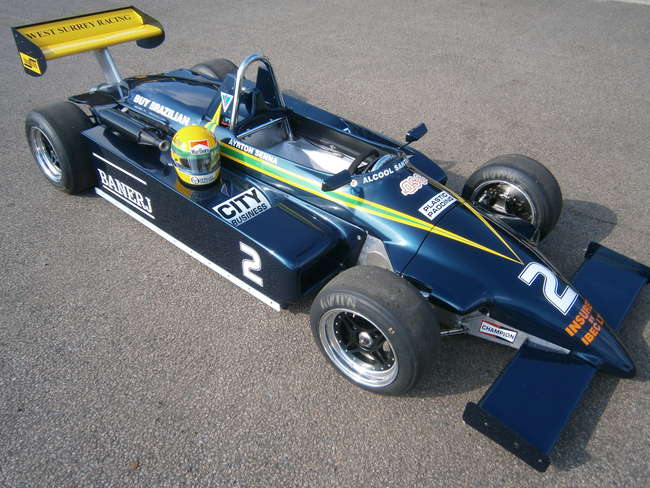 Ex Ayrton Senna 1982 Ralt RT3 Formula 3 Car-Sold