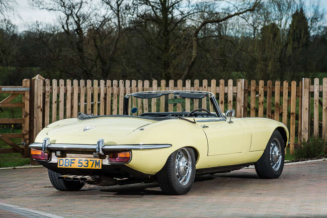 1973 Jaguar E-Type Series lll V12 Roadster-Sold