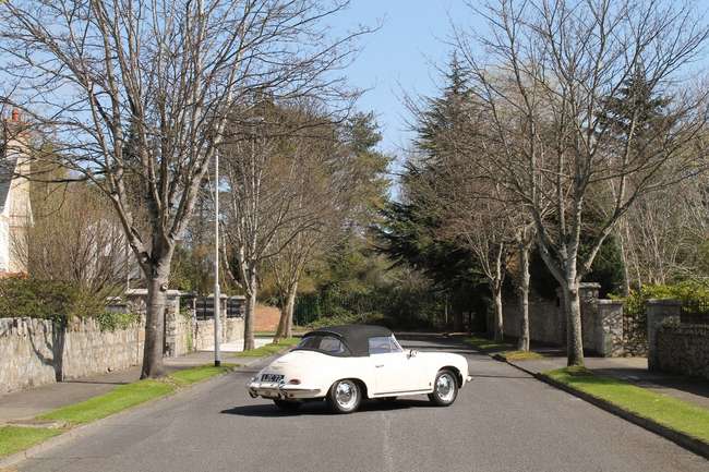 1961 Porsche 356B Cabriolet-Sold