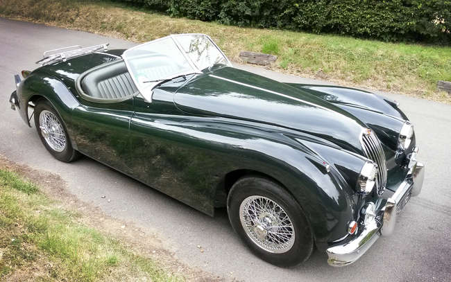 1955 Jaguar XK140 SE-Sold