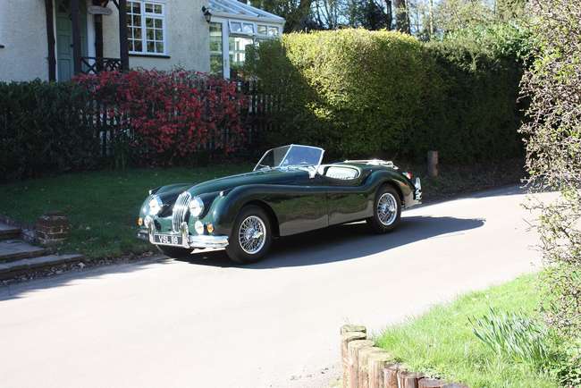 1955 Jaguar XK140 SE-Sold