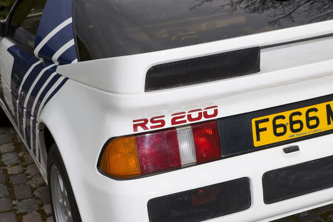 1988 Ford RS200-Auction Lot