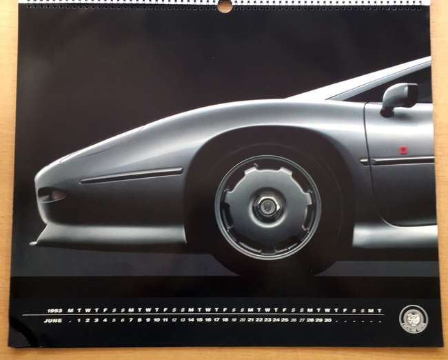 Jaguar XJ220 calendars-Sold