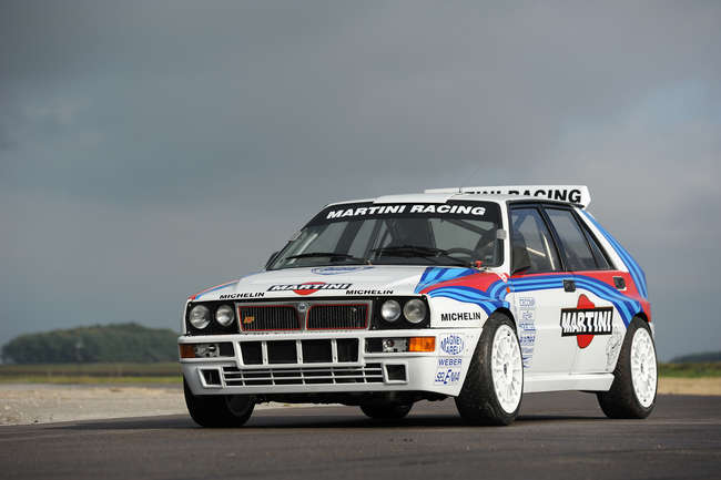 1990 Lancia Delta HF Integrale Evolution Works Group A Rally-Sold