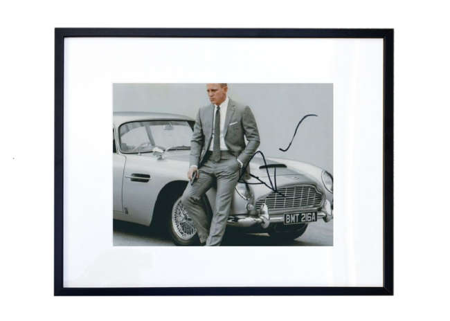 James Bond DB5 signed by Daniel Craig*-Sold