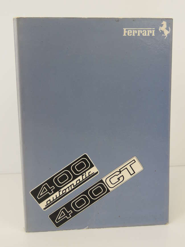 Ferrari 400 Automatic & 400GT Instruction Books-Sold