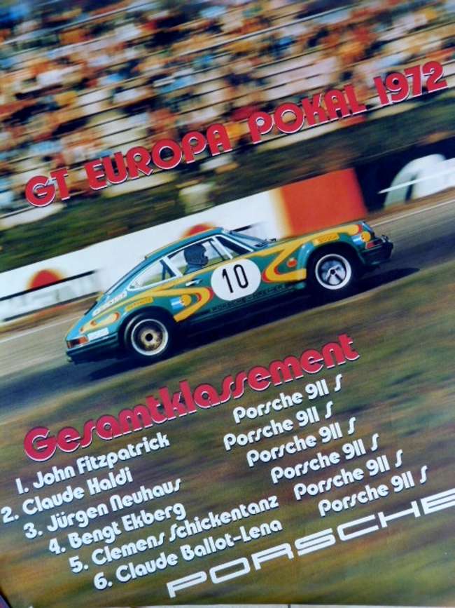 Porsche Motorsport Posters from the John Fitzpatrick Collect-Auction Lot