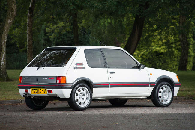 1988 Peugeot 205 GTI 1.9 - 5,726 miles -Sold