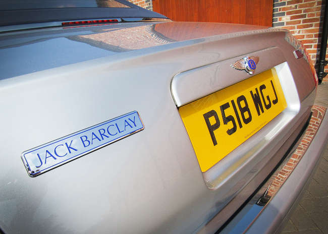 1997 Bentley Azure Jack Barclay Platinum Edition-Sold