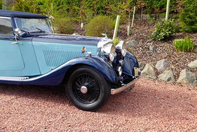 1934 Derby Bentley DH Coupé by Park Ward -Sold