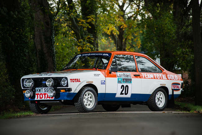 1979 Ford Escort MKII RS1800 Group 4 - ex-PCA Team Total-Auction Lot