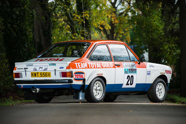 1979 Ford Escort MKII RS1800 Group 4 - ex-PCA Team Total-Auction Lot
