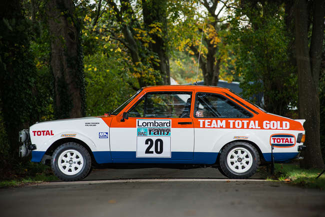 1979 Ford Escort MKII RS1800 Group 4 - ex-PCA Team Total-Auction Lot
