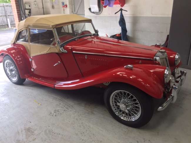 1954 MG TF-Sold