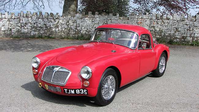 1957 MG MGA Coupé-Sold