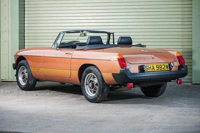 1981 MGB LE Roadster-Sold