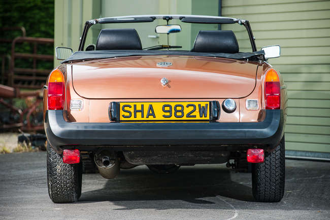 1981 MGB LE Roadster-Sold