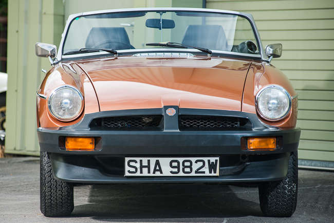 1981 MGB LE Roadster-Sold