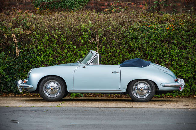 1962 Porsche 356B 'Super 90' Cabriolet-Sold