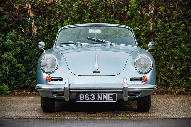 1962 Porsche 356B 'Super 90' Cabriolet-Sold