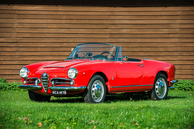1964 Alfa Romeo Giulia Spider 1600-Sold