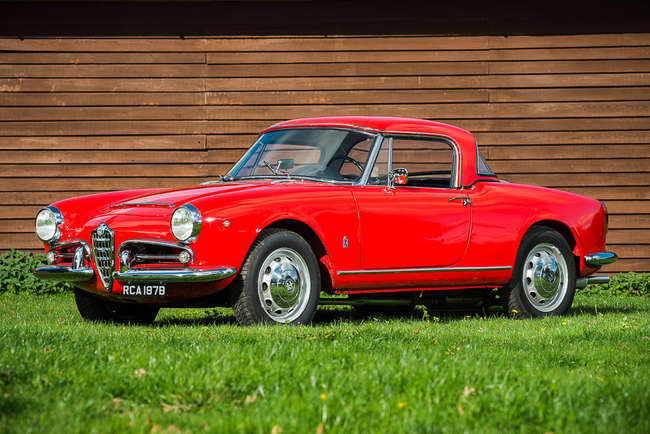 1964 Alfa Romeo Giulia Spider 1600-Sold