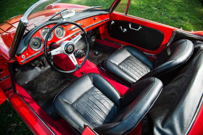 1964 Alfa Romeo Giulia Spider 1600-Sold
