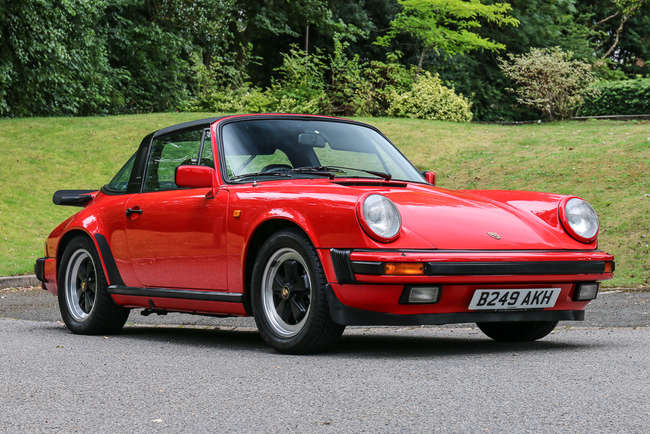1984 Porsche 911 3.2 Carrera Targa-Sold