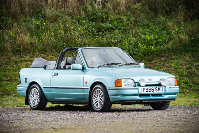1989 Ford Escort XR3i Cabriolet - 10,995mls-Sold
