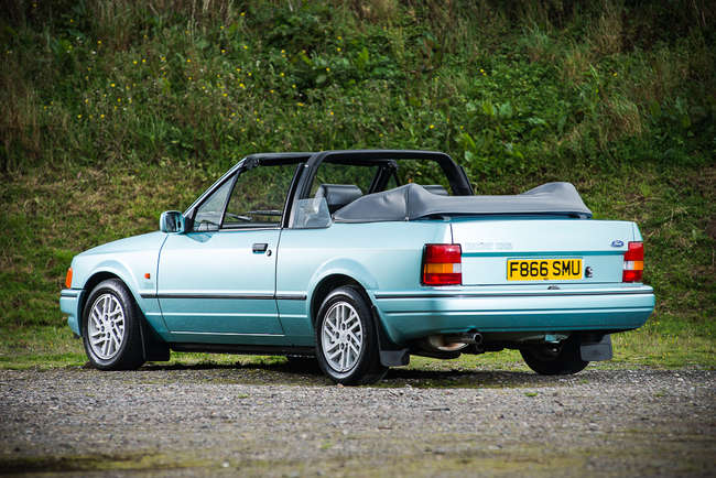 1989 Ford Escort XR3i Cabriolet - 10,995mls-Sold