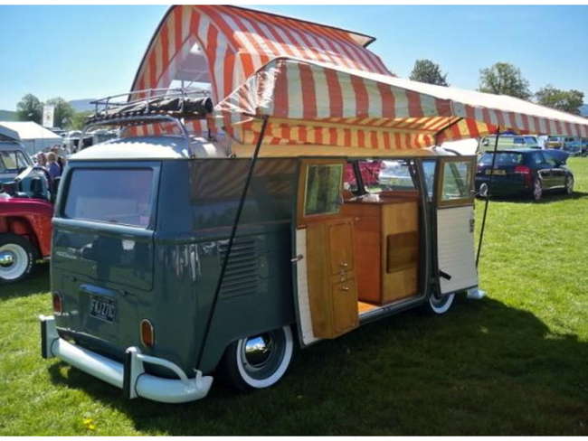 1964 VW Type 2 (T1) 'Double Door Walk-through' Camper-Auction Lot