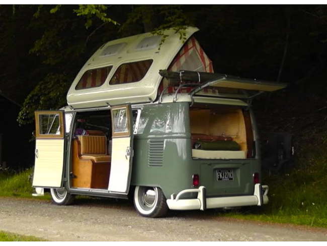 1964 VW Type 2 (T1) 'Double Door Walk-through' Camper-Auction Lot
