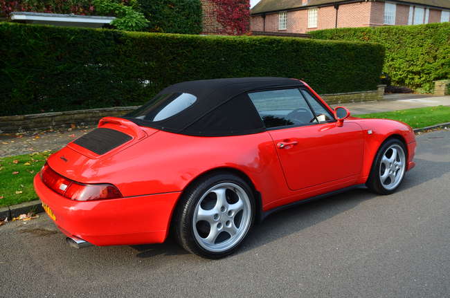 1995 Porsche 911 (993) Carrera 2 Cabriolet Tiptronic-Sold