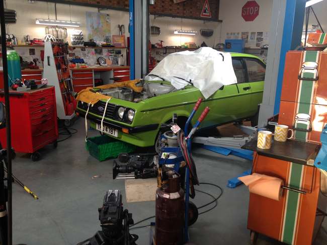 1978 Ford Escort replica RS2000 Wheeler Dealers rally car-Sold