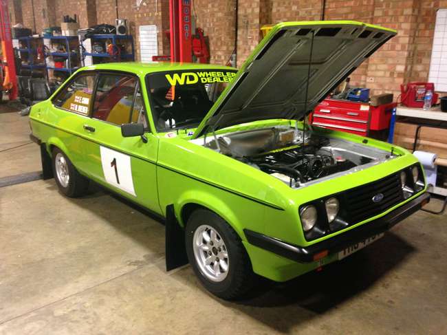 1978 Ford Escort replica RS2000 Wheeler Dealers rally car-Sold