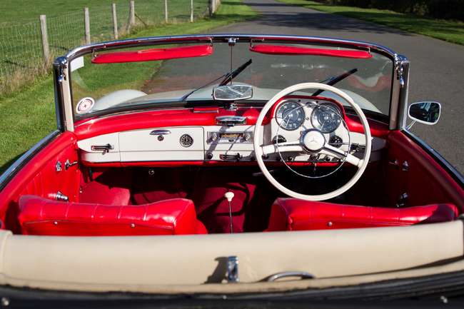 1962 Mercedes-Benz 190 SL-Sold
