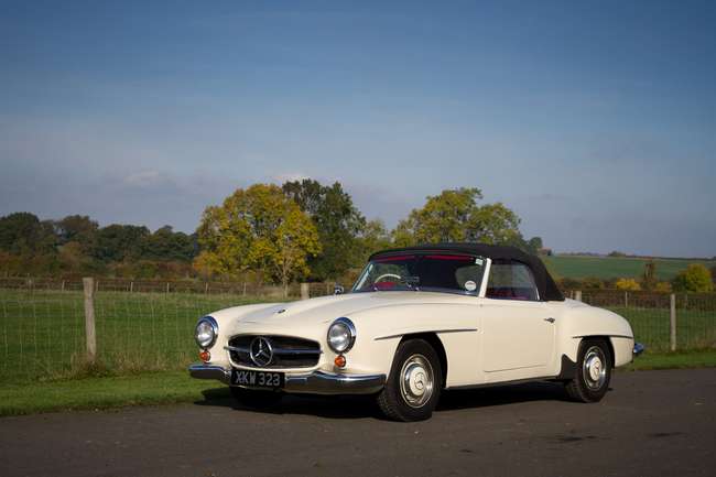 1962 Mercedes-Benz 190 SL-Sold