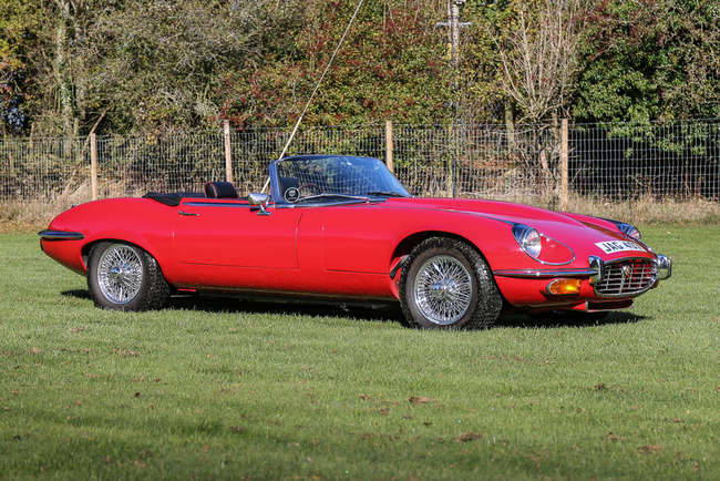 1974 Jaguar E-Type Series III V12 Roadster - ex-Noel Edmonds-Sold