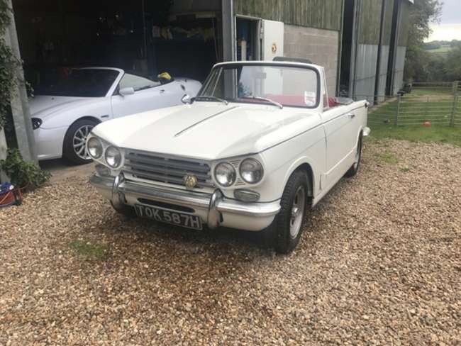 1970 Triumph Vitesse MkII Convertible-Sold