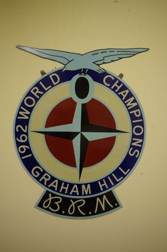 BRM 1962 Championship winners plaque..-Sold